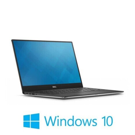 Laptop Touchscreen Dell XPS 13 9350, i7-6500U, 16GB DDR3, 13.3 inci 3K, Win 10 Home